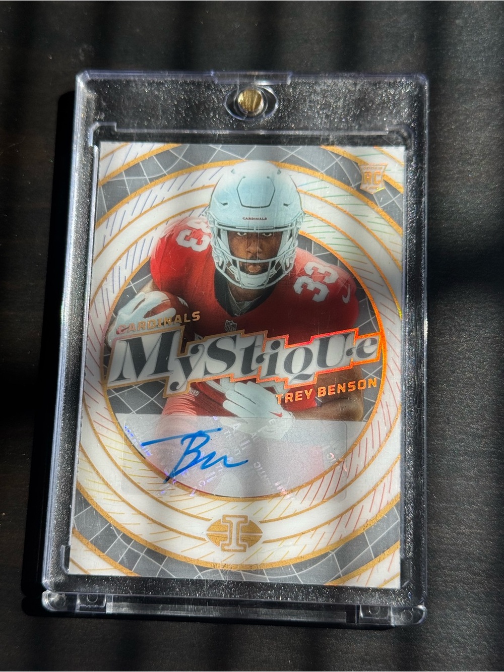 2024 Panini Illusions - Mystique Autographs Trey Benson /99 Auto Cardinals RC